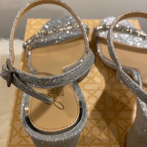 Badgley Mischka Charlee Block Heel Sandal New!! - Picture 6 of 12